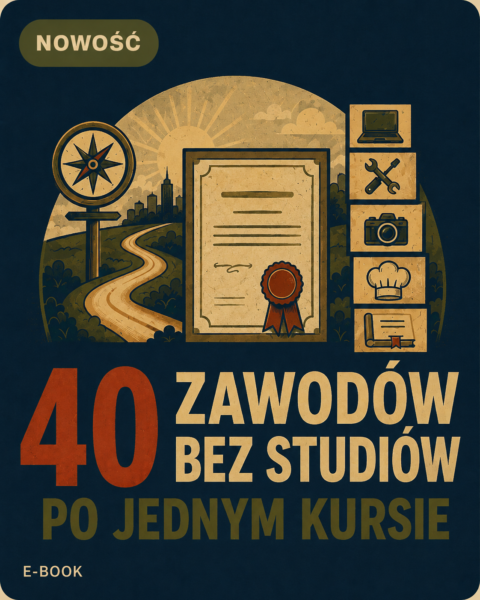 40 zawodów po 1 kursie